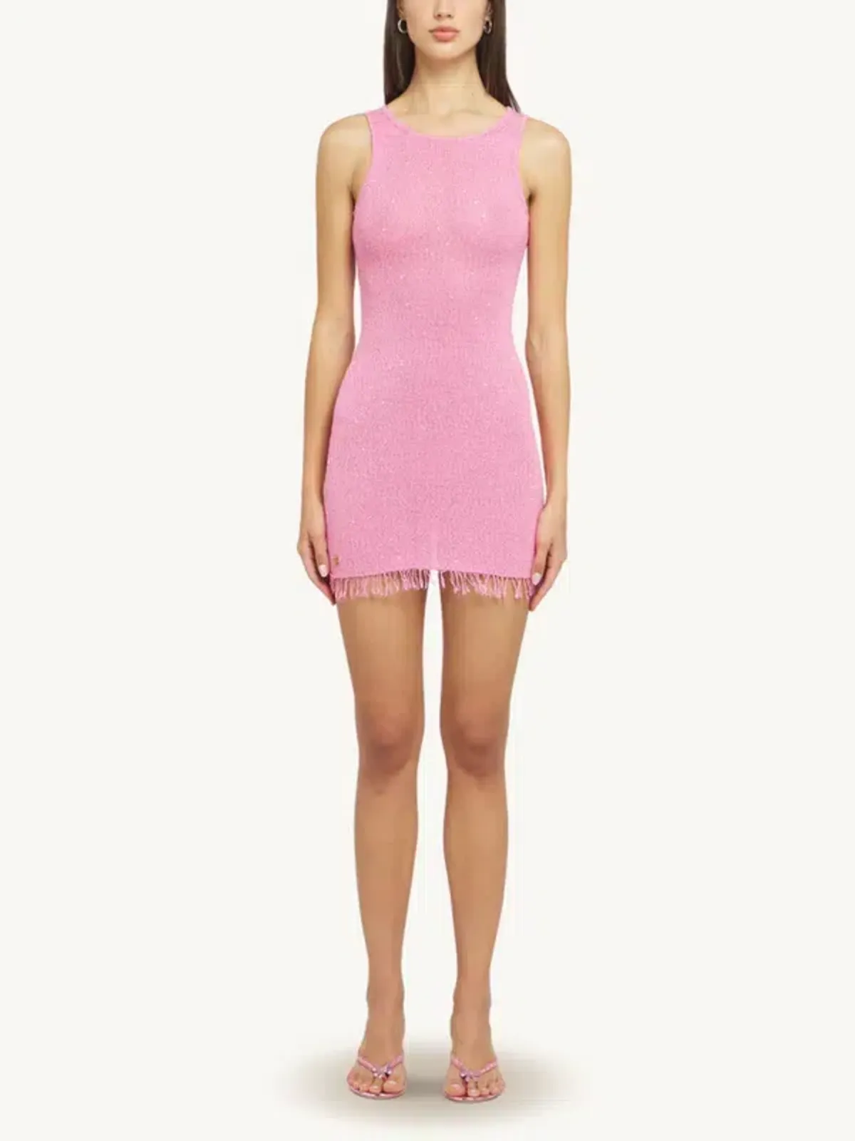 Asta Resort Natalia Mini Dress Azalea Sequin AU 8 - Image 1