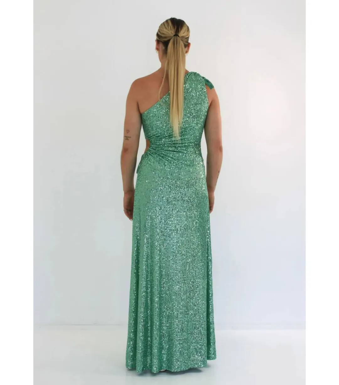 Sonya Moda Nour Mint Sequins Dress Mint Sequins Size AU 10 for rent on The Volte - main image