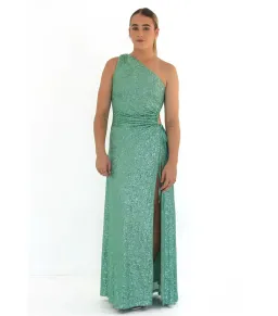 Sonya Moda Nour Mint Sequins Dress Mint Sequins Size AU 10 for rent on The Volte - image 1