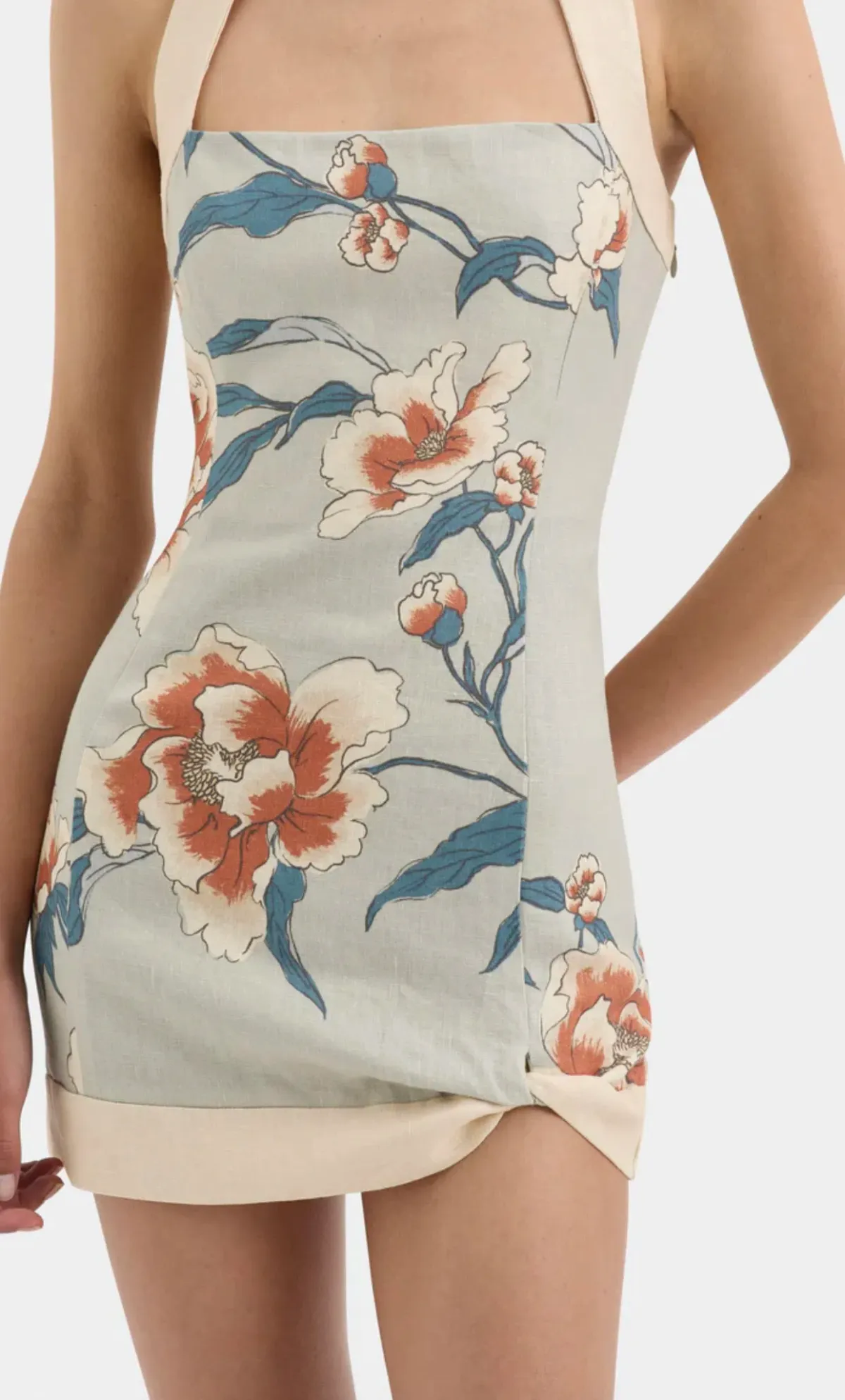 SIR Roisin Bloom Floral Dress Mini Size AU 10 - Image 3