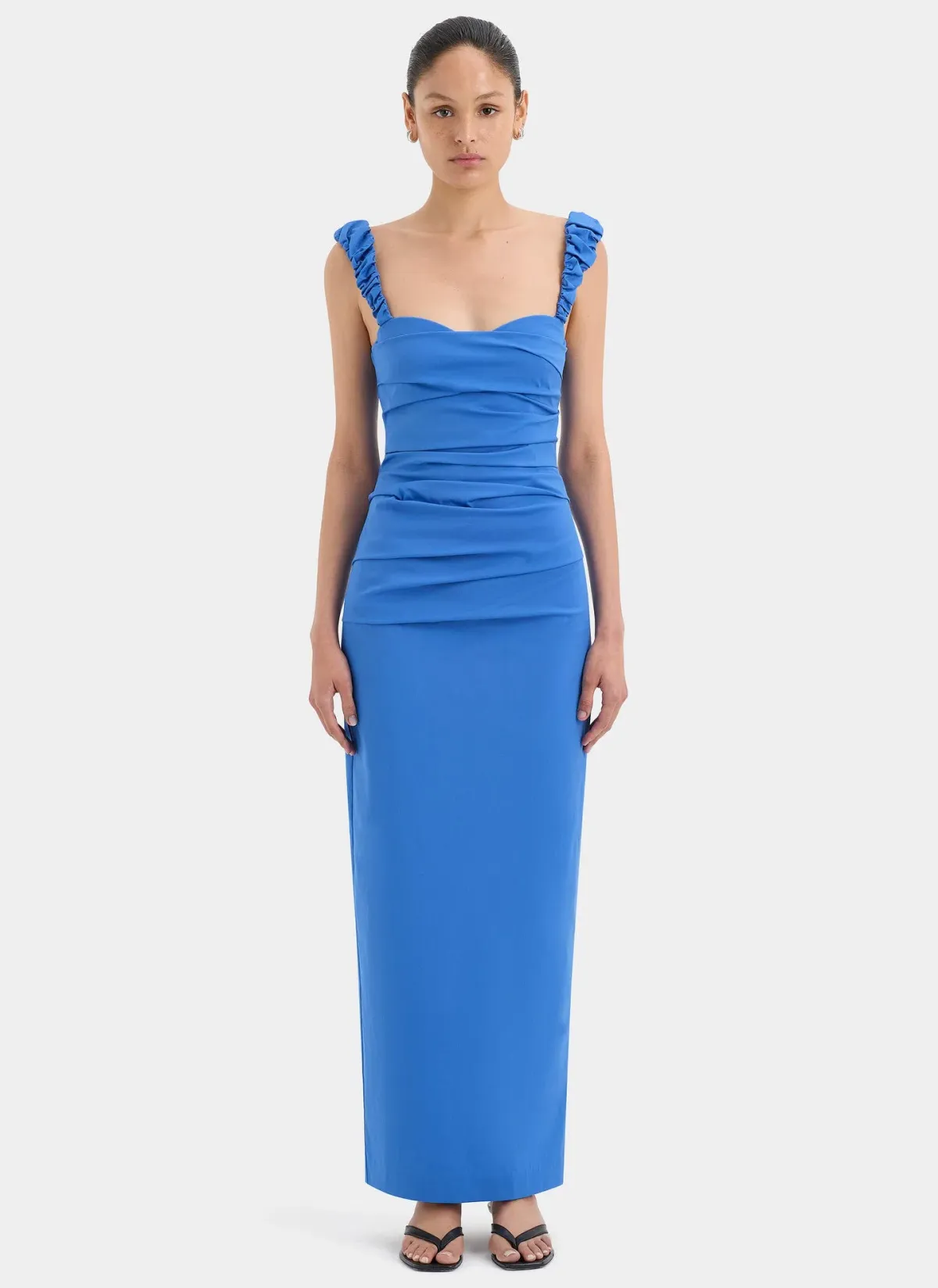 Sir The Label Azul Balconette Gown in Cobalt Blue Size 1 / AU 8 - Image 1