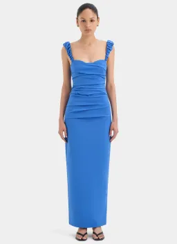 Sir The Label Azul Balconette Gown in Cobalt Blue Size 1 / AU 8 for rent on The Volte - image 1