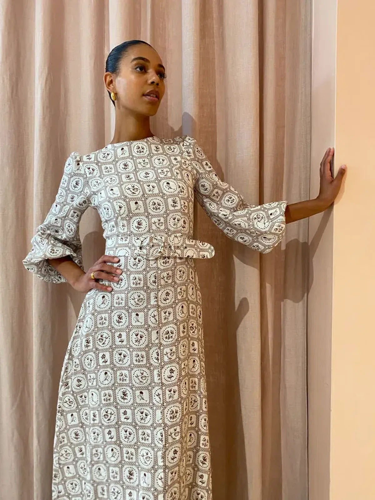 Palm Noosa Melrose Belted Dress Size 10 - Image 2