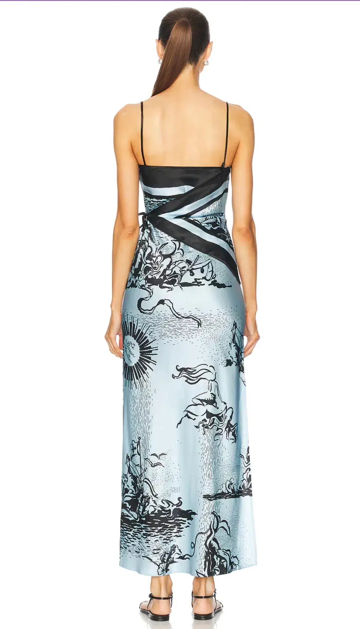 SIR Dreamwood Scarf Maxi Dress Size AU 12 - Image 5