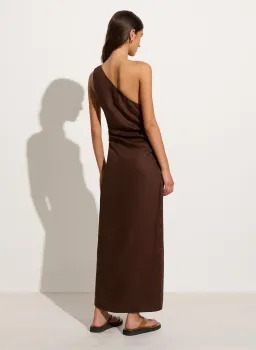 Faithfull Jomana Midi Brown Size 8 for rent on The Volte - image 3