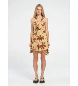Benni Harlow Halter Dress- Floral- Size 10 for rent on The Volte - image 2