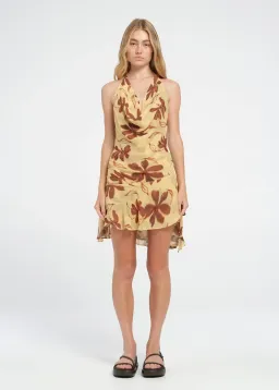 Benni Harlow Halter Dress- Floral- Size 12 for rent on The Volte - image 1