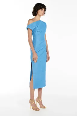 Manning Cartell Inspired Life Midi Dress Blue Size AU 12 for rent on The Volte - image 2