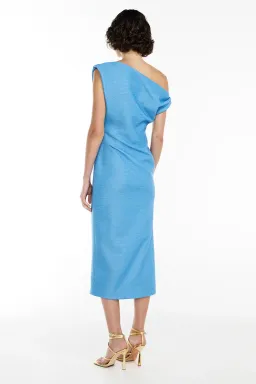Manning Cartell Inspired Life Midi Dress Blue Size AU 12 for rent on The Volte - image 3