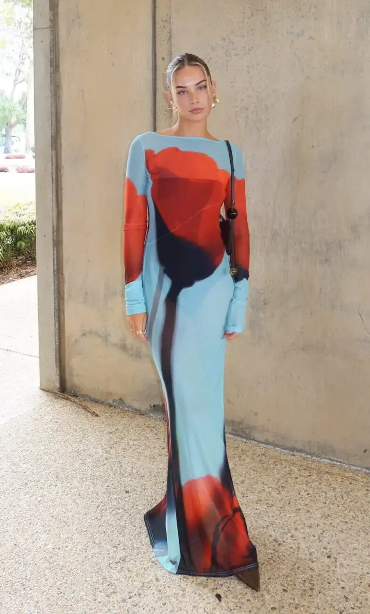 Rat & Boa Santino Maxi Dress- Size L / AU 12 for rent on The Volte - main image