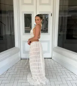 Arcina Ori Juliette Set- Cream- Size S / AU 8 for rent on The Volte - image 2