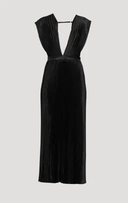 L’idee Gala Gown Noir Maxi Black Size AU 6 for rent on The Volte - image 1