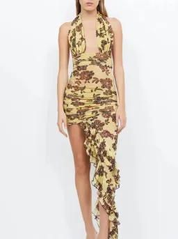 Bec & Bridge Malibu Bay Halter Dress- Size 6 for rent on The Volte - image 3