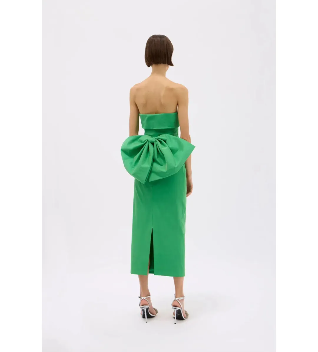 Rachel Gilbert Birdie Dress Midi Green Size AU 12 for rent on The Volte - main image