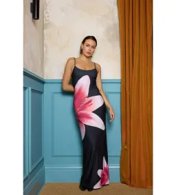 With Harper Lu Lily Dress Black Size 10 for rent on The Volte - image 2