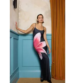 With Harper Lu Lily Dress Black Size 10 for rent on The Volte - image 3