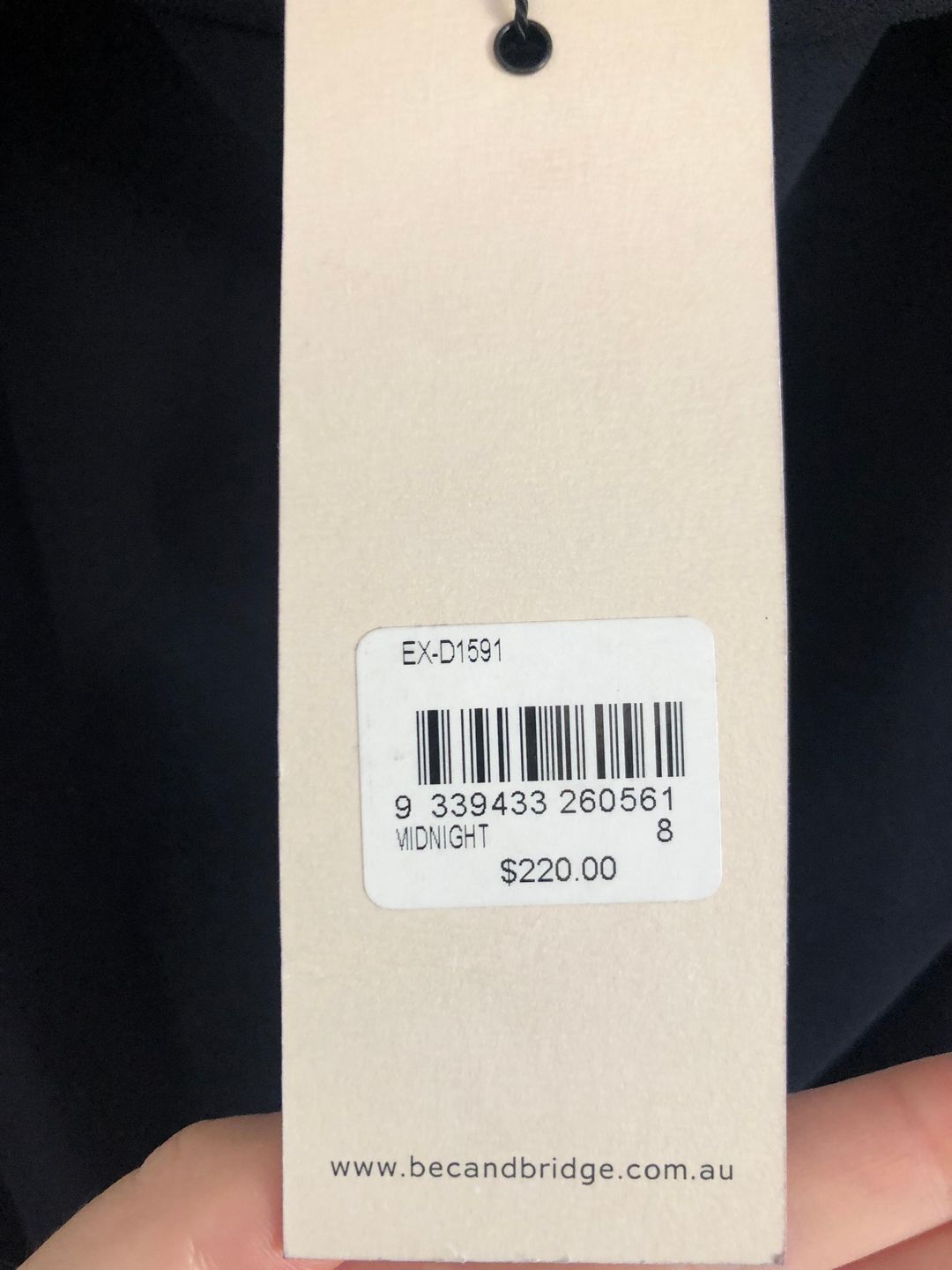 Bec and Bridge Florence Midi Navy Size 8 for rent on The Volte - main image