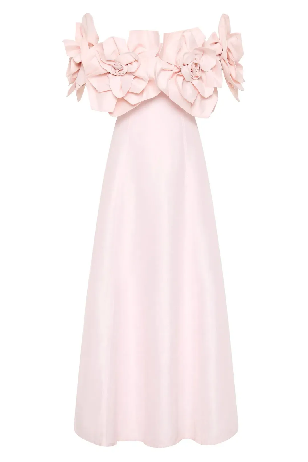 Aje Etta Midi Dress Pastel Pink Size 12 for rent on The Volte - main image