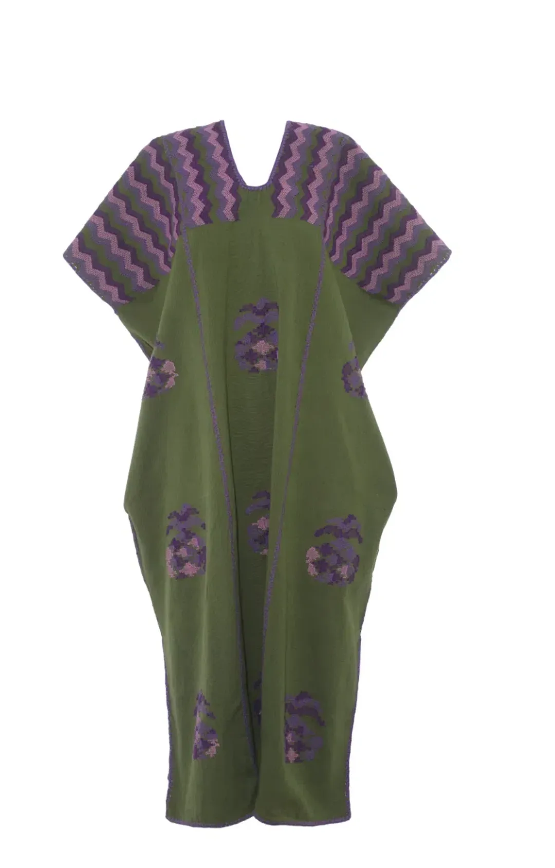 Pippa Holt No.692 Midi Kaftan Multi One Size for rent on The Volte - main image