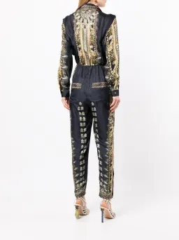 Camilla Its All Over Torero Jumpsuit With Removable Sleeve Multi Size L / AU 14 for rent on The Volte - image 2