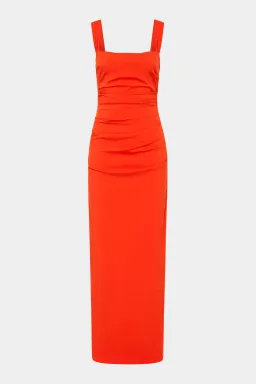 Sir the Label Dahlia Balconette Gown Tangerine AU 12 for rent on The Volte - image 4