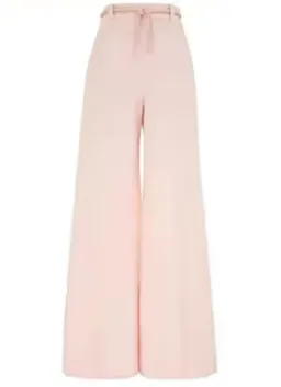 Zimmermann Crush Linen Flare Pant in Pink Size 1 / AU 10 for rent on The Volte - image 4