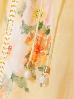 Zimmermann Everley Lace Slip Midi Dress Yellow Size 4 / AU 16 for rent on The Volte - image 8