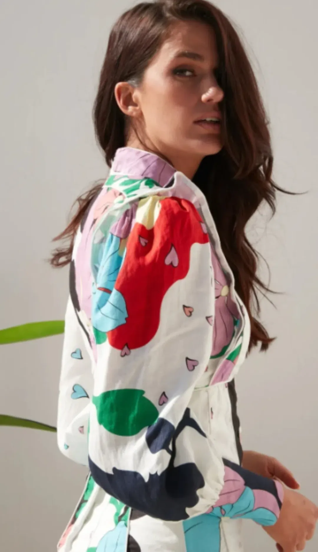 Mackenzie Mode Button Me Up Maxi Love Hearts Size 10 for rent on The Volte - main image