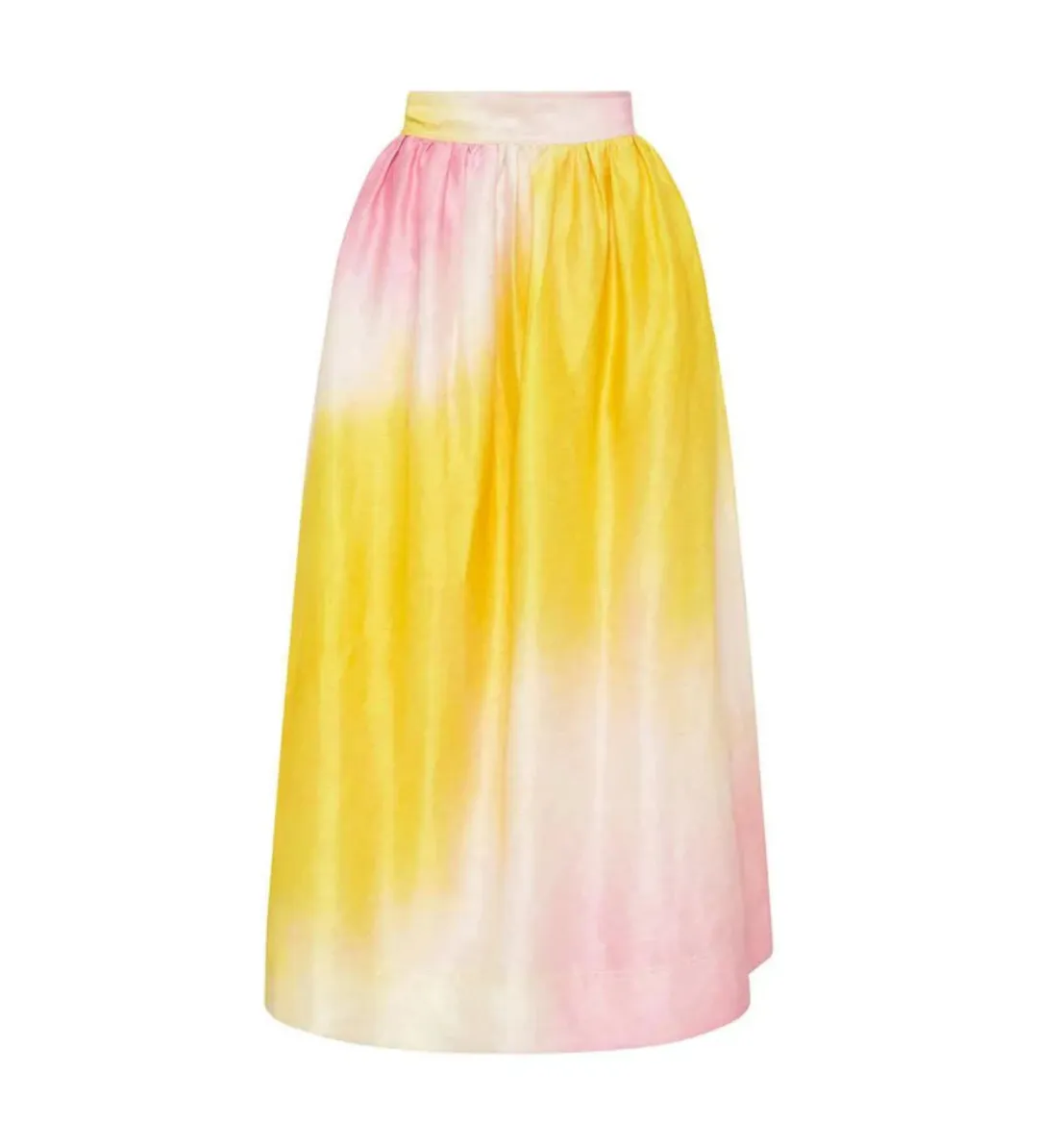 Aje Cloud Burst Puff Sleeve Cropped Top & Midi Skirt AU 8 for rent on The Volte - main image