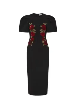 Rebecca Vallance Rosetta Midi Dress Size AU 8 for rent on The Volte - image 5