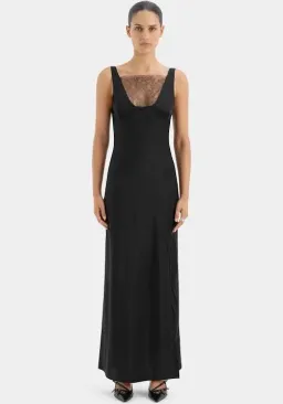 Sir The Label Dunya Lace Gown Black Size 10/M for rent on The Volte - image 1