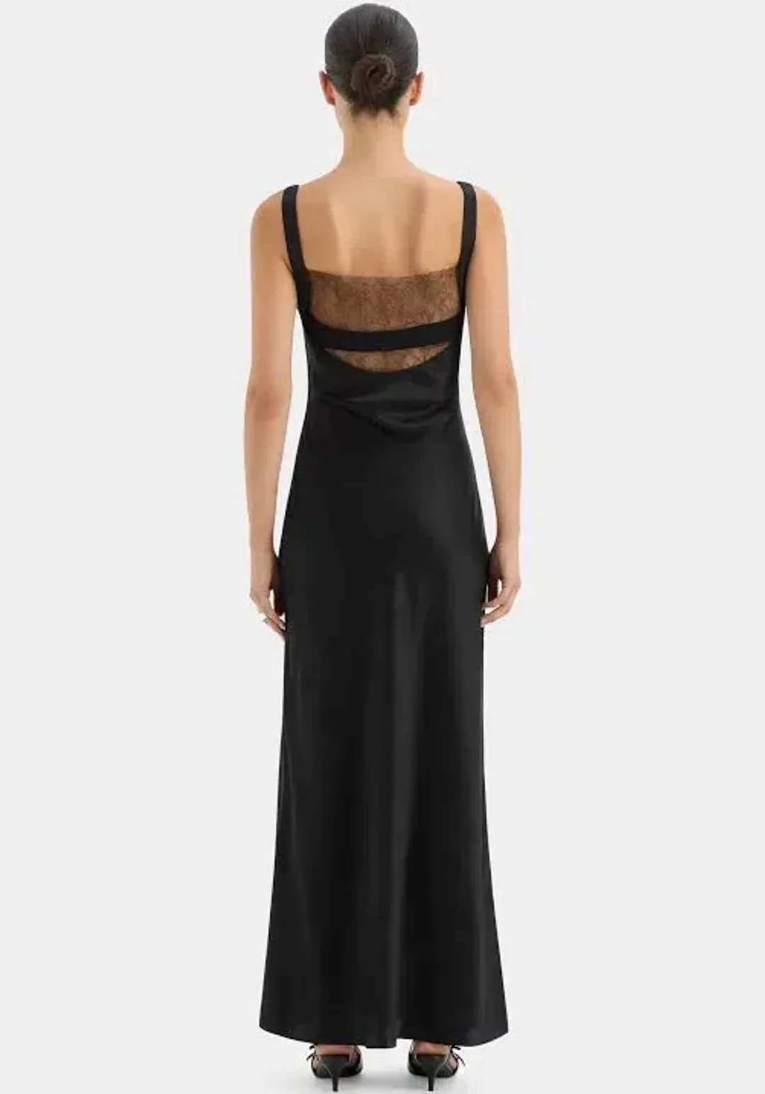 Sir The Label Dunya Lace Gown Black Size 10/M for rent on The Volte - main image