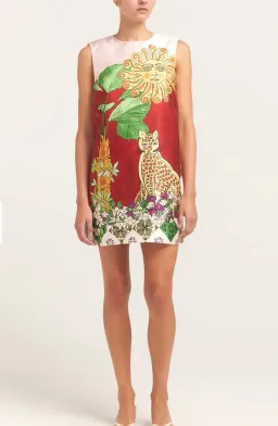 Alemais Tiger Mini Dress Size 6 for rent on The Volte - image 2