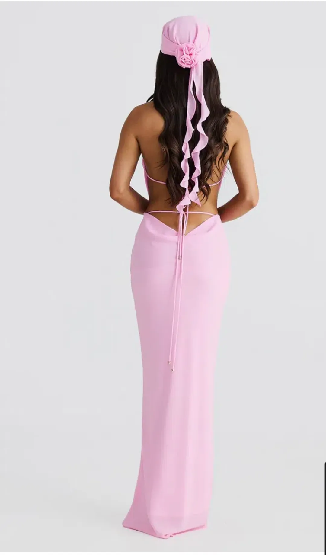 Melani The Label Pink Set Arielle Top and Elle Skirt Size 10 (M) for rent on The Volte - main image