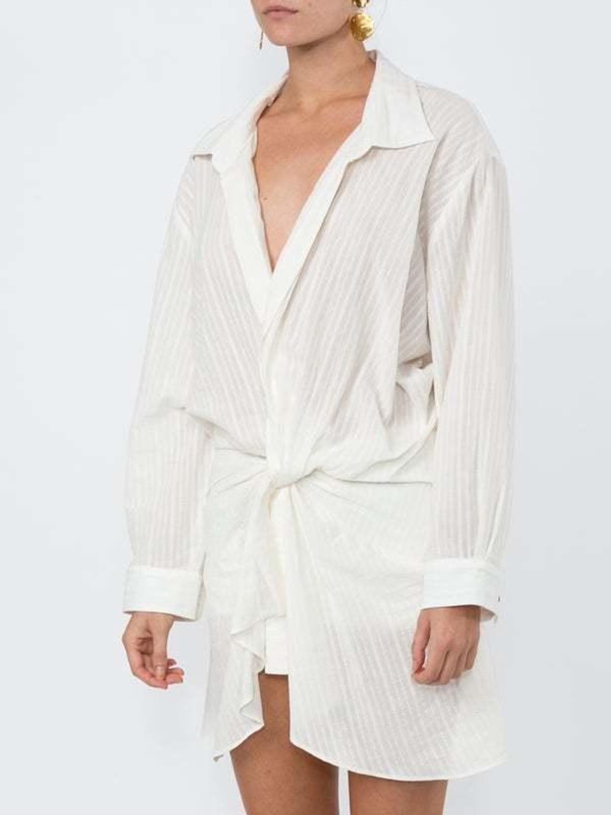Jacquemus la robe alassio dress size 8 - Image 3