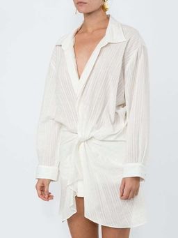 Jacquemus la robe alassio dress size 8 for rent on The Volte - image 3