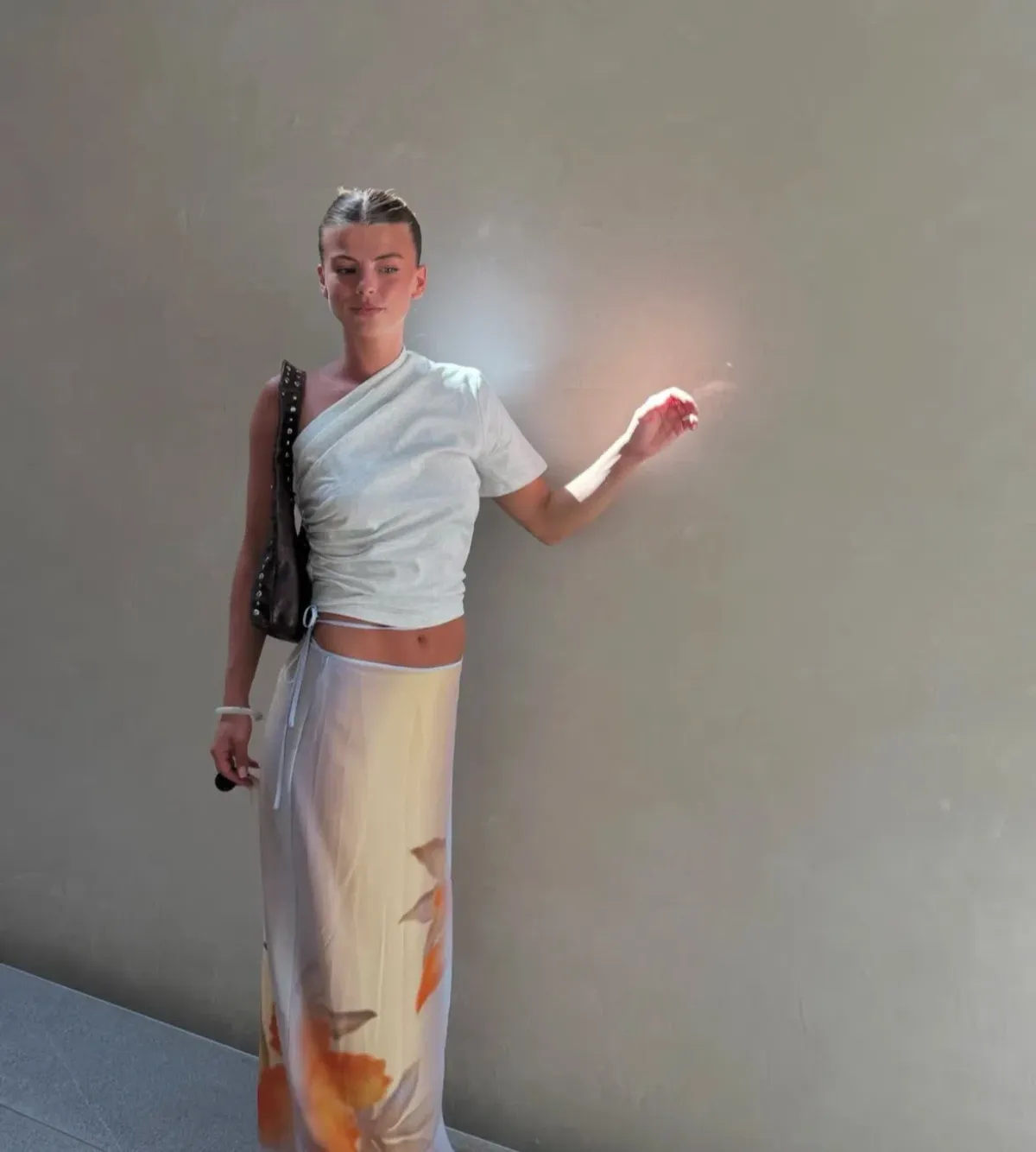 Sir The Label Serene Tie Midi Skirt Multi Size 3 - Image 2