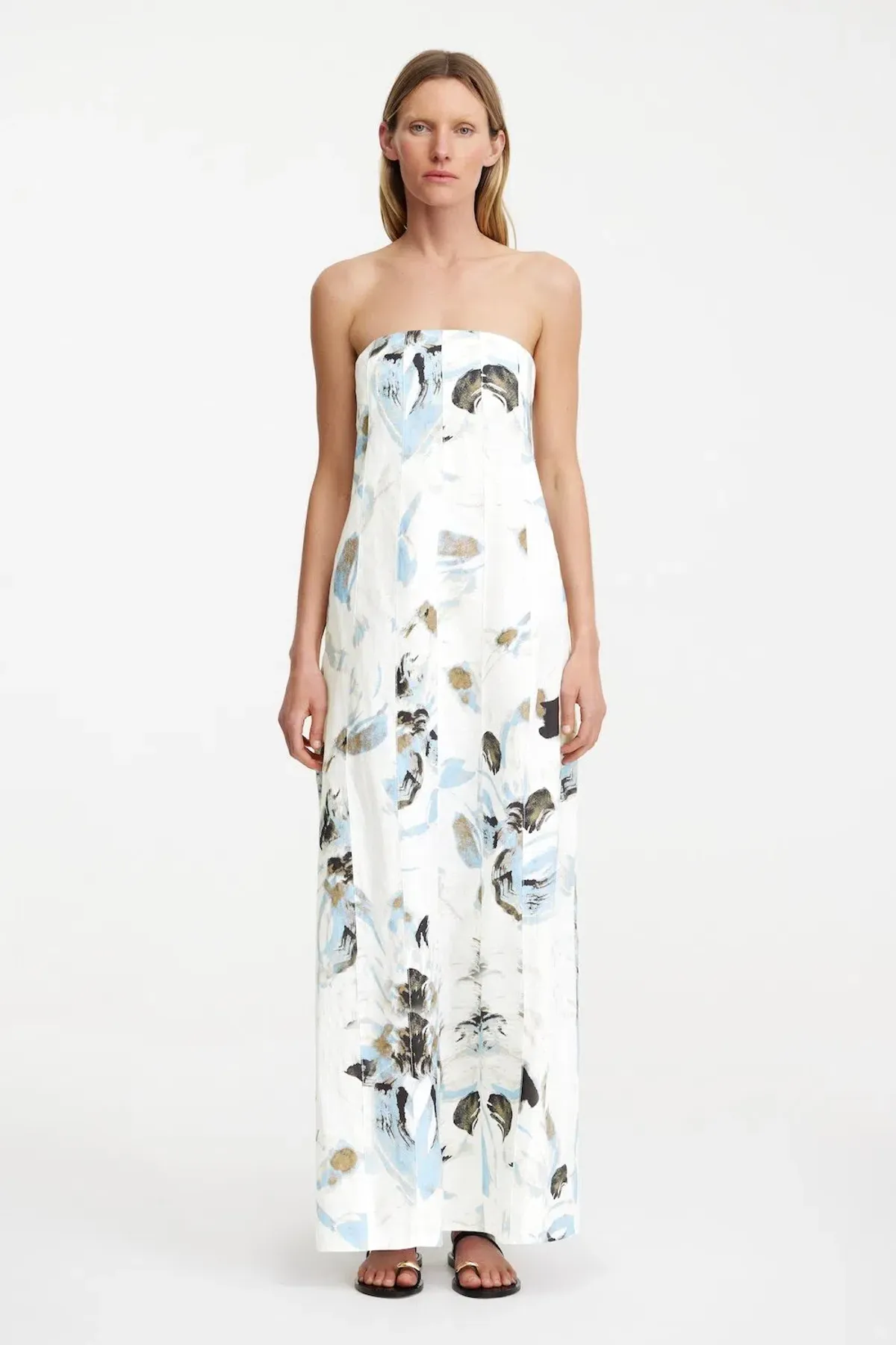 SIGNIFICANT OTHER ROSALIE MAXI DRESS PRINT SIZE 8 - Image 1