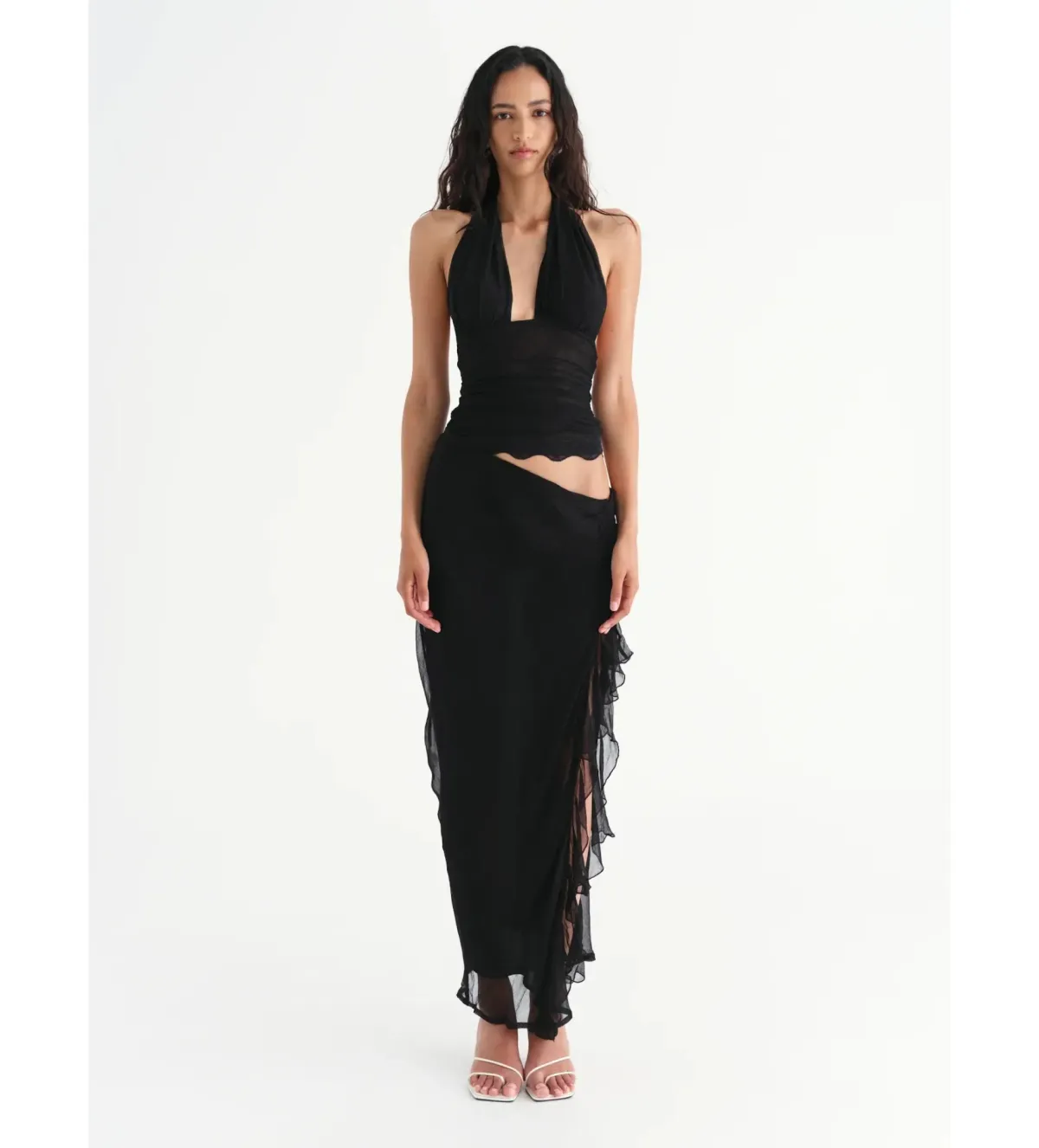 Benni Penelope Maxi Dress Black Size XS / AU 6 for rent on The Volte - main image