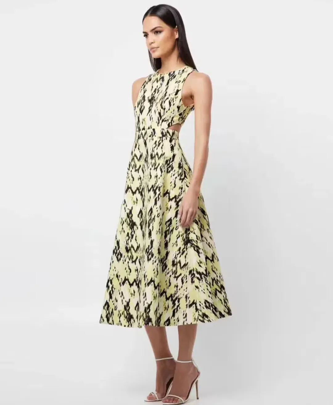 Mossman The Resemblance Midi Dress Size AU 12 for rent on The Volte - main image