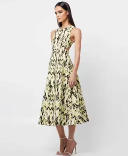 Mossman The Resemblance Midi Dress Size AU 12 for rent on The Volte - image 2