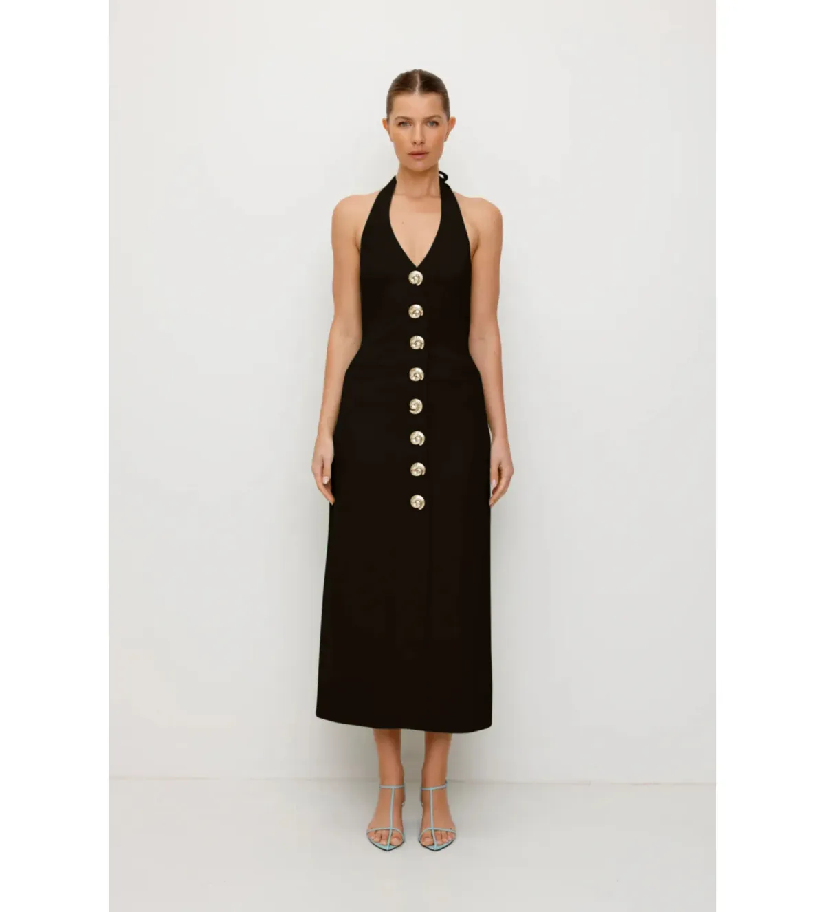 Wolf Gang Irida Maxi Dress Black Size 14 - Image 1