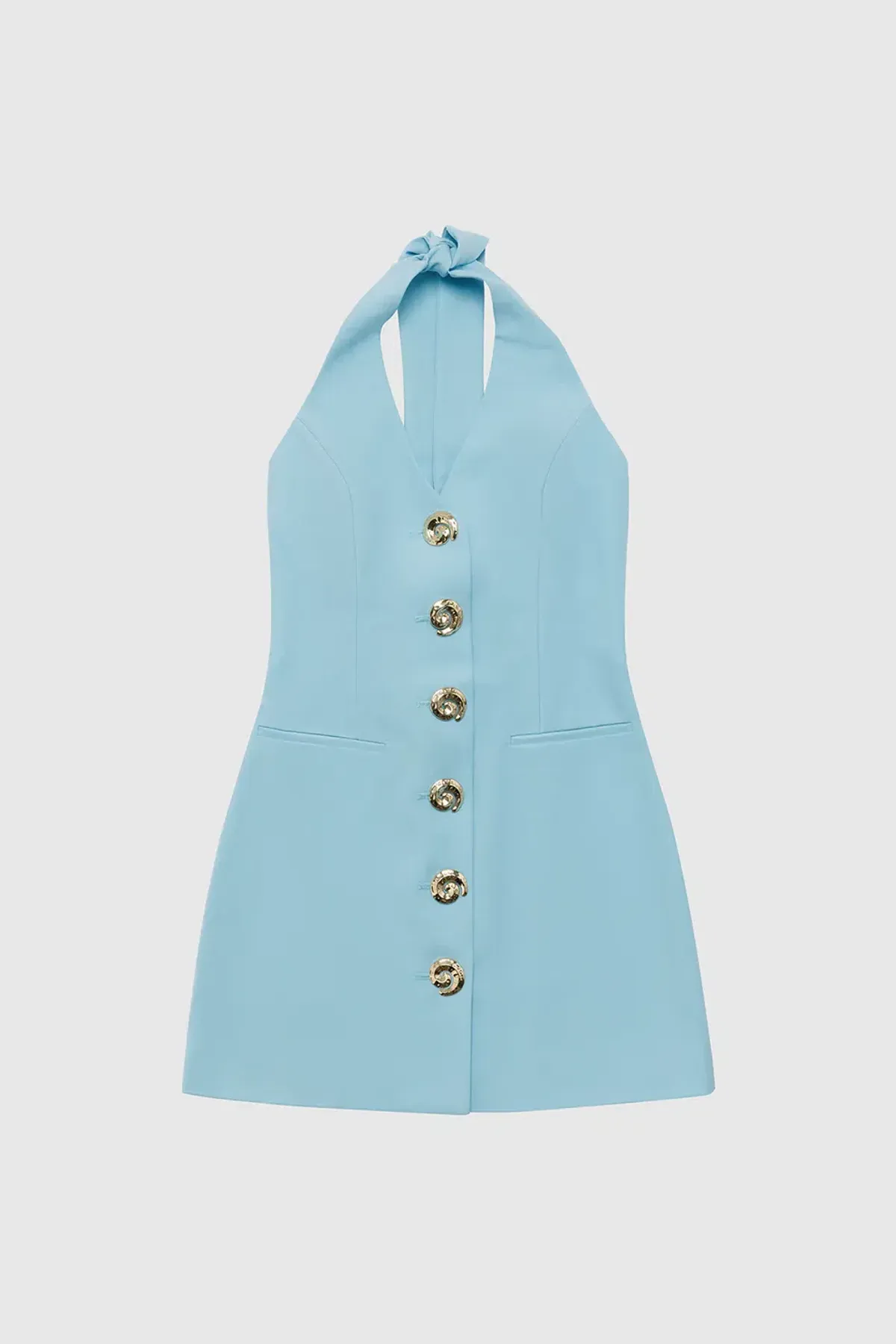 Wolf Gang Irida Vest Dress Sky Size S / AU 8 - Image 4