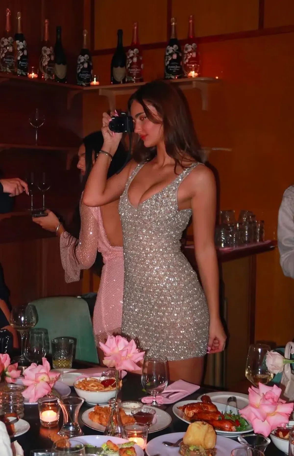 Meshki Elianna Embellished in silver Size AU 4 - Image 6