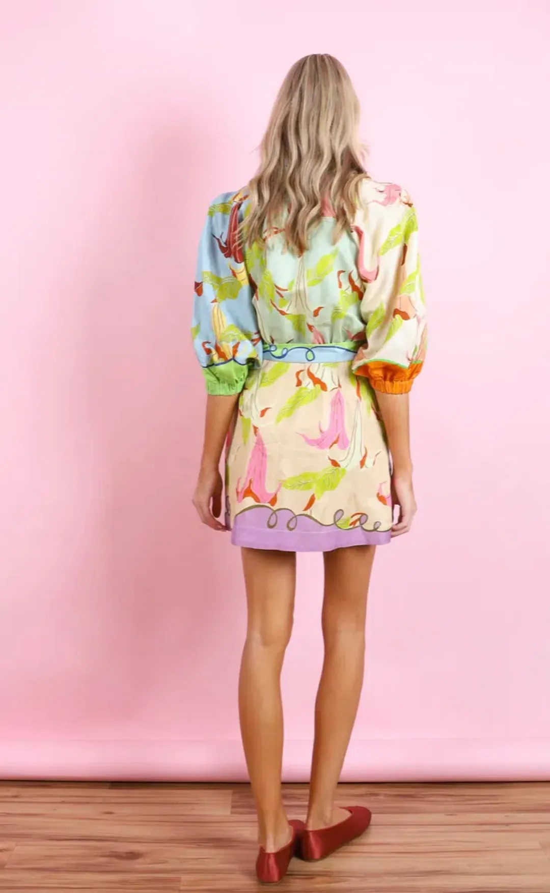 Alemais Rafaela Mini Dress Size 8 for rent on The Volte - main image