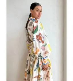 Alemais Theo ShirtDress Multi Size 10 for rent on The Volte - image 7