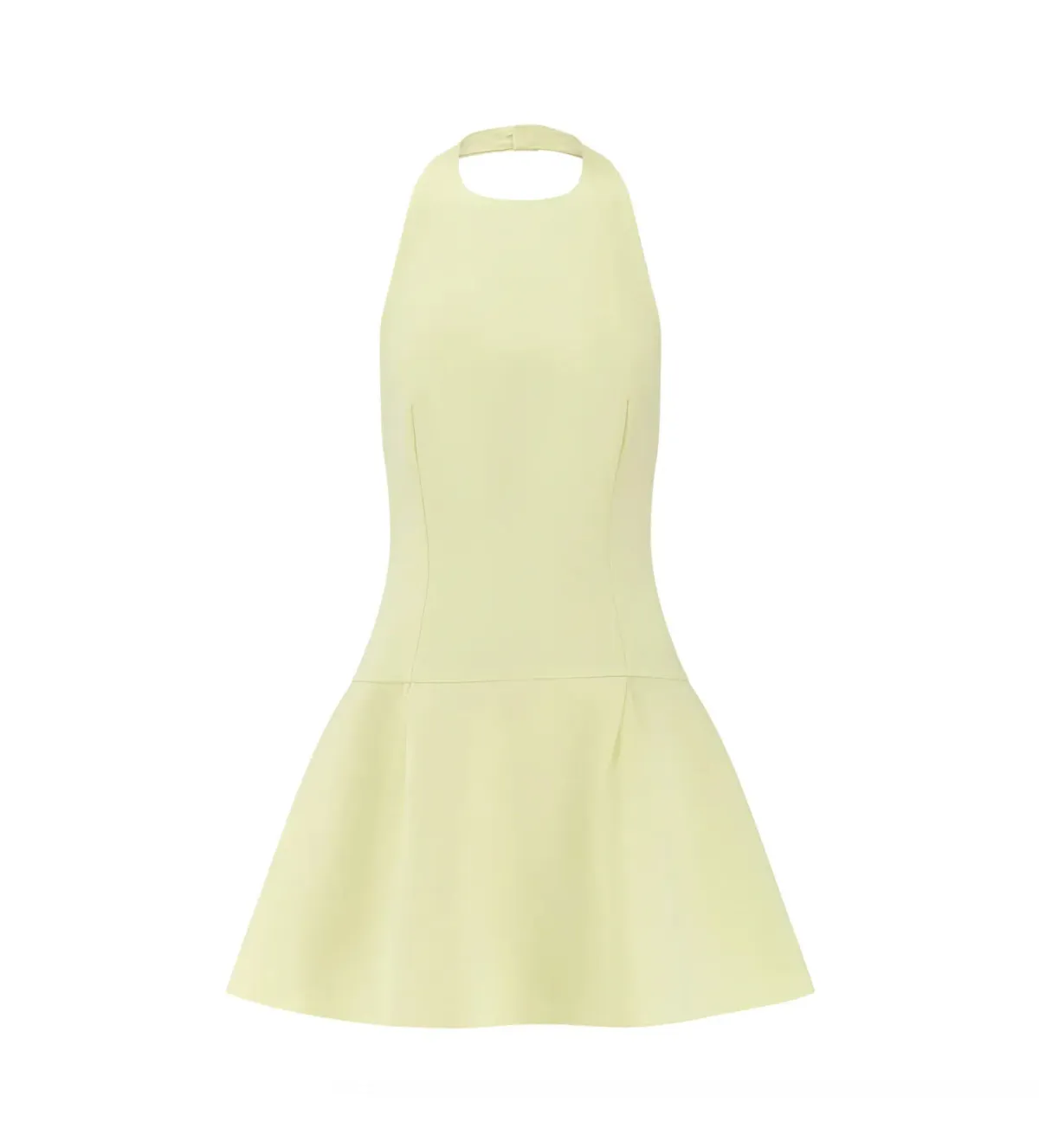 Odd Muse The Ultimate Muse Structured Mini Dress Lime Cream Size 16 - Image 5