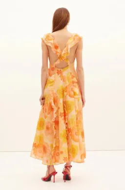 Kate Ford Cosmos Frill Gown Size 8 for rent on The Volte - image 4