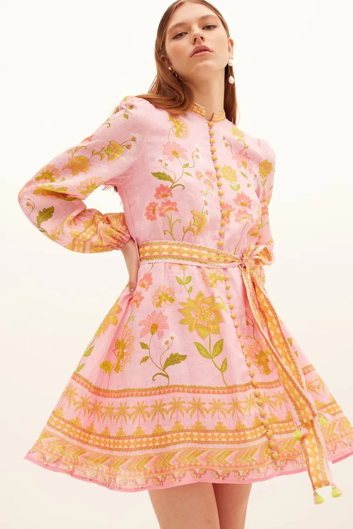 Kate Ford Ruellia Button Mini Print Size 8 - Image 4