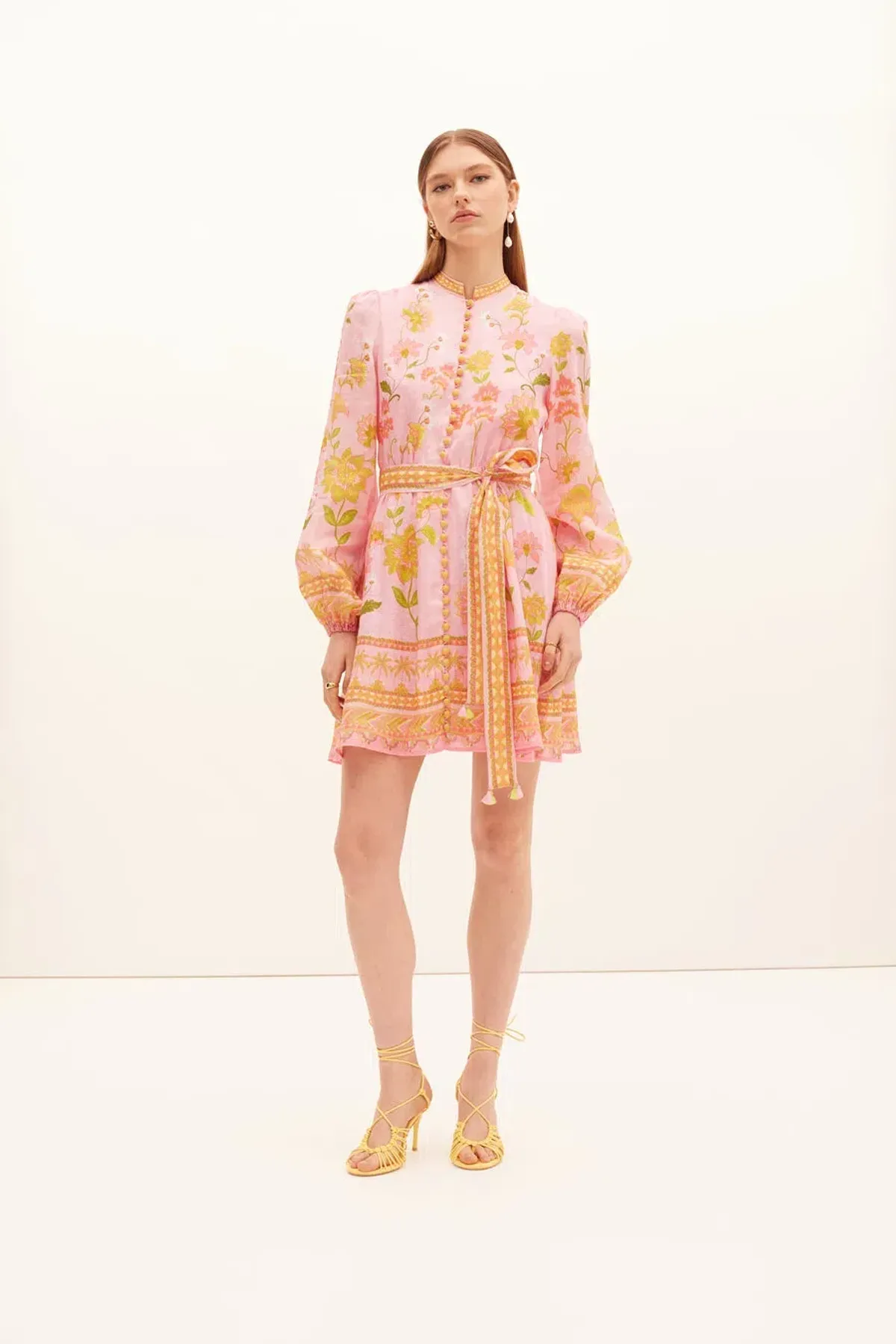 Kate Ford Ruellia Button Mini Print Size 8 - Image 1